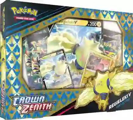 Pokemon Crown Zenith Regieleki V Box Collection