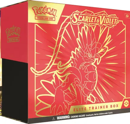 Pokemon Scarlet & Violet ETB - Elite Trainer Box - (Koraidon Art)