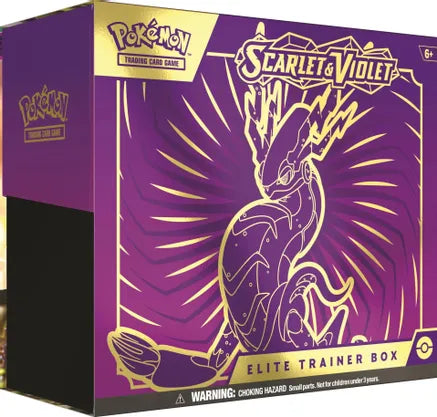 Pokemon Scarlet & Violet ETB - Elite Trainer Box - (Miraidon Art)