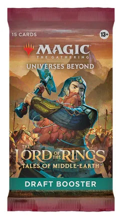 Magic The Gathering - The Lord of the Rings - Tales of Middle Earth - Draft Booster Pack