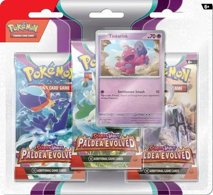 Pokemon - Paldea Evolved - 3 Pack Blister