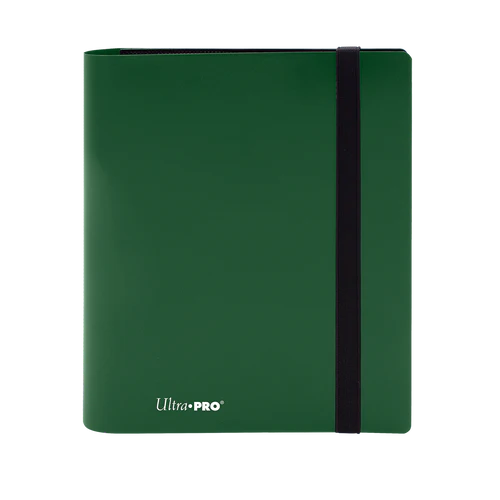 Ultra Pro - 4 Pocket Eclipse UP PRO Binder - Forest Green (Holds 160 Cards)