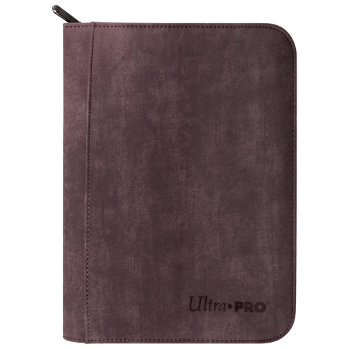 Ultra Pro - 4 Pocket Zippered Premium PRO Binder - Amethyst (Holds 160 Cards)