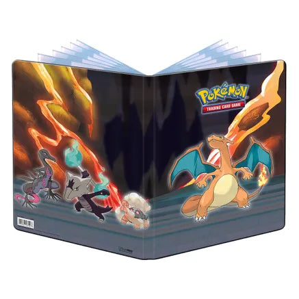 Pokemon Ultra Pro - Pro Binder Portfolios - Traditional Charizard  (Hold 180 Cards)