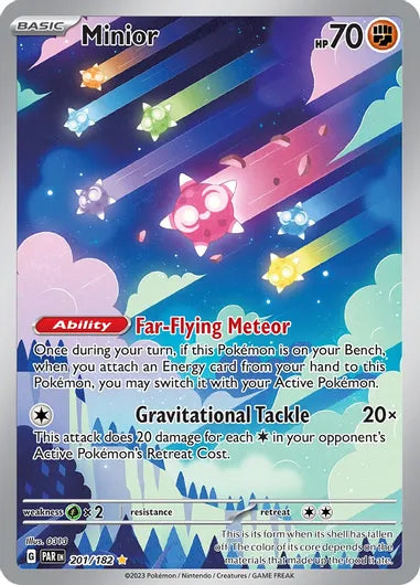 Pokemon - SV04 Paradox Rift - Minior - 201/182