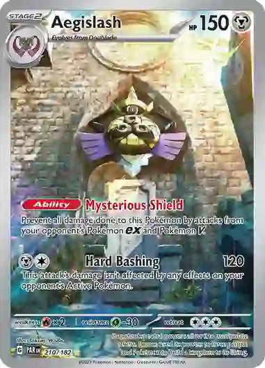 Pokemon - SV04 Paradox Rift - Aegislash - 210/182