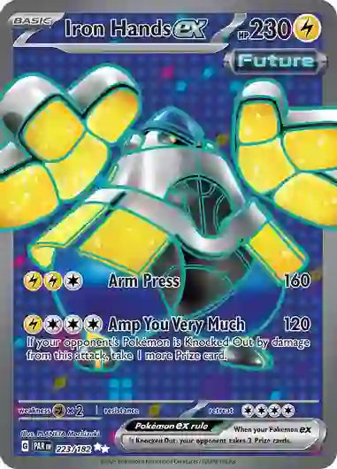 Pokemon - SV04 Paradox Rift - Iron Hands ex - 223/182