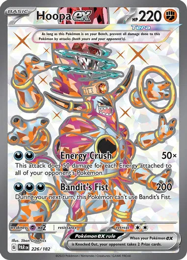 Pokemon - SV04 Paradox Rift - Hoopa ex - 226/182