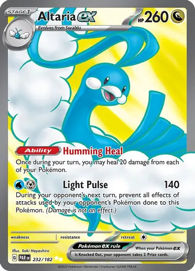 Pokemon - SV04 Paradox Rift - Altaria ex - 232/182