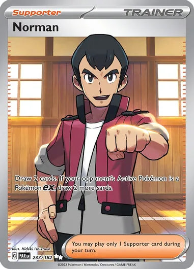 Pokemon - SV04 Paradox Rift - Norman - 237/182