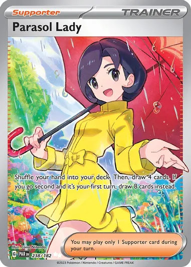 Pokemon - SV04 Paradox Rift - Parasol Lady - 238/182