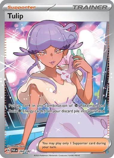 Pokemon - SV04 Paradox Rift - Tulip - 244/182