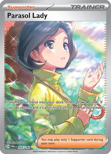 Pokemon - SV04 Paradox Rift - Parasol Lady - 255/182