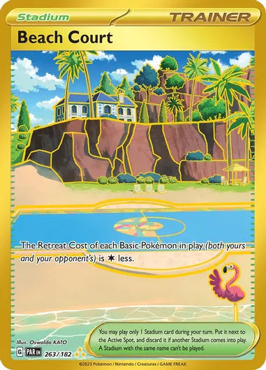 Pokemon - SV04 Paradox Rift - Beach Court - 263/182