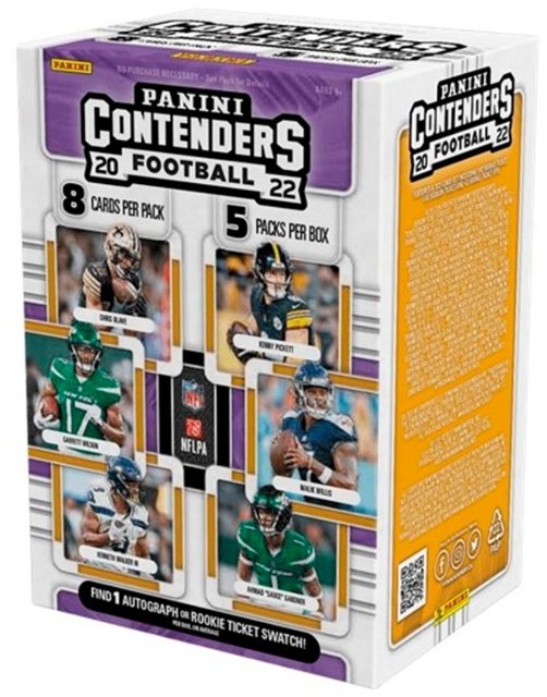 2022 Panini Contenders - Football - 5 Packs Per Box