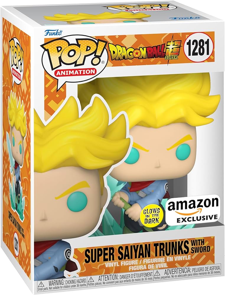 Funko Pop! Animation - Super Saiyan Trunks With Sword - Dragon Ball Z - #1281