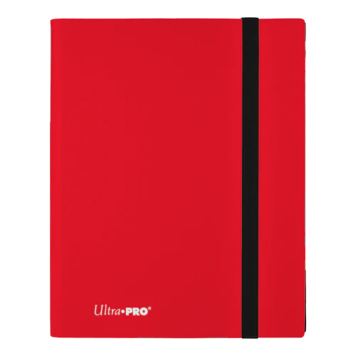 Ultra Pro - 18 Pocket Eclipse UP PRO Binder - Apple Red (Holds 360 Cards)