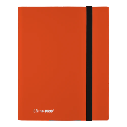 Ultra Pro - 18 Pocket Eclipse UP PRO Binder - Pumpkin Orange (Holds 360 Cards)