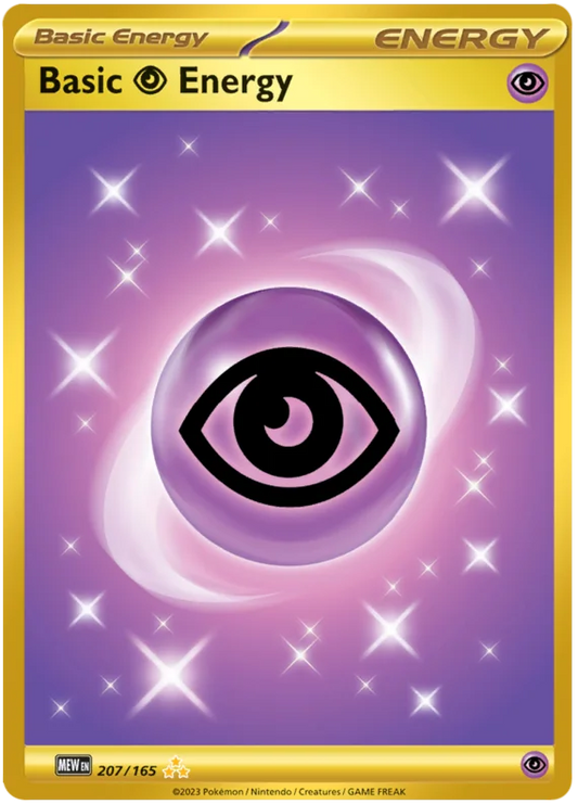 Pokemon - SV151 Scarlet & Violet 151 - Basic Psychic Energy - 207/165