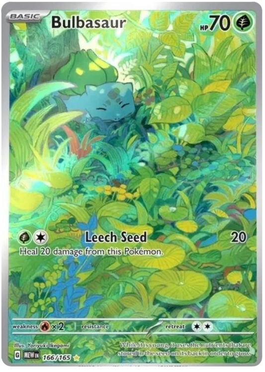 Pokemon - SV151 Scarlet & Violet 151 - Bulbasaur - 166/165