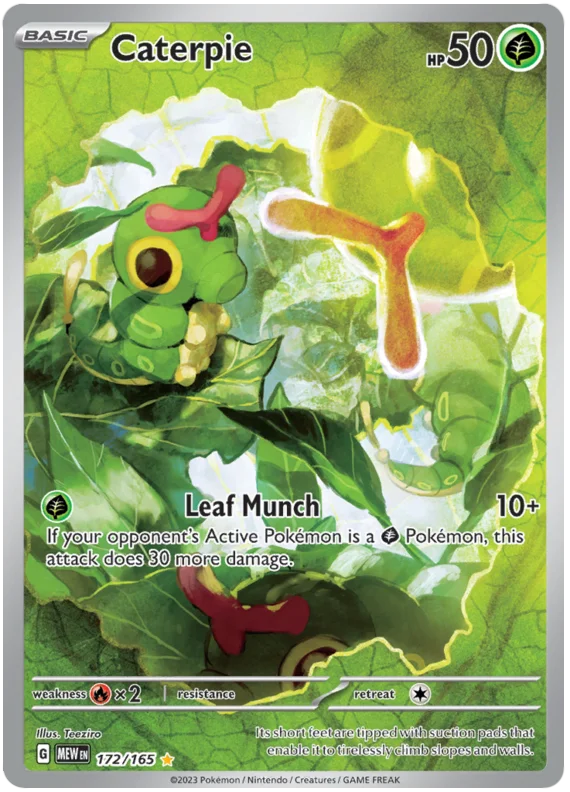 Pokemon - SV151 Scarlet & Violet 151 - Caterpie - 172/165