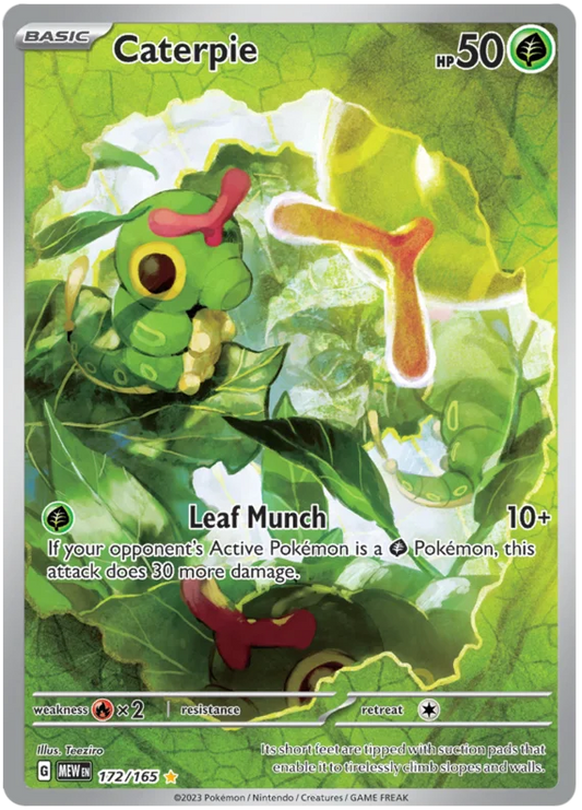 Pokemon - SV151 Scarlet & Violet 151 - Caterpie - 172/165