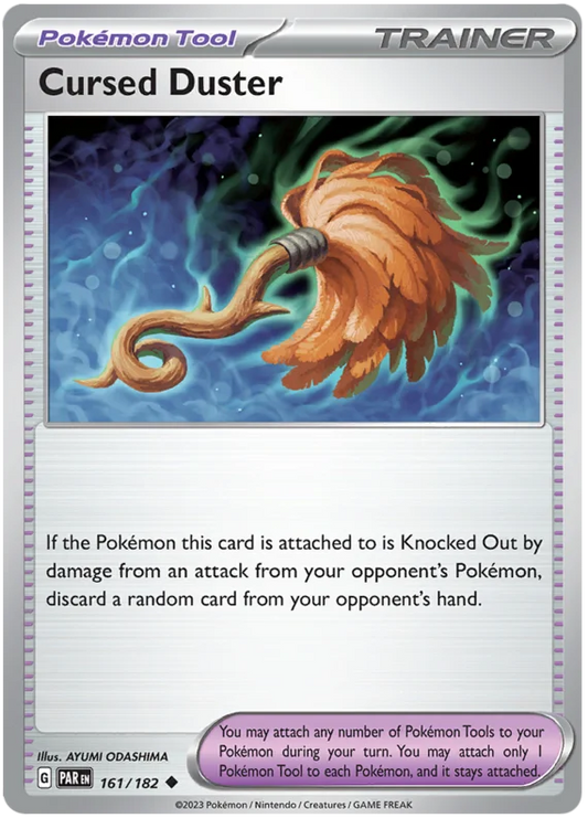 Pokemon - SV04 Paradox Rift - Cursed Duster - 161/182