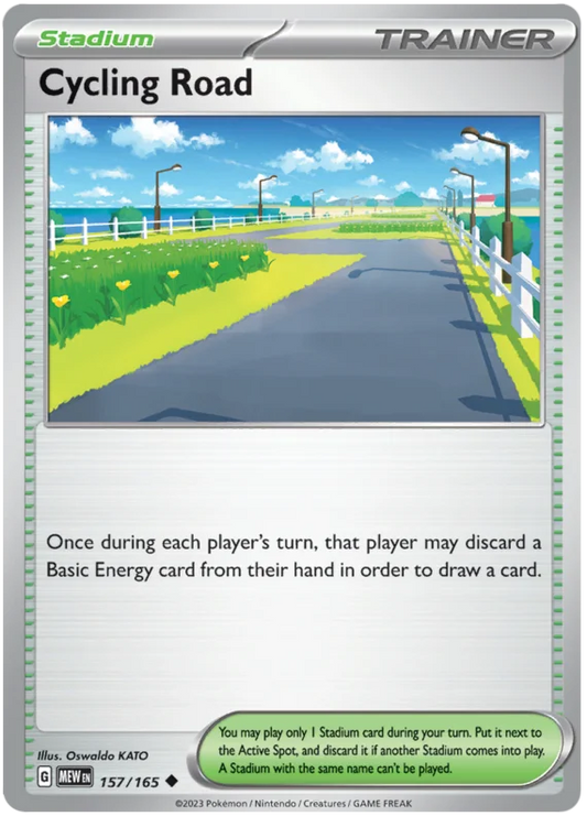 Pokemon - SV151 Scarlet & Violet 151 - Cycling Road - 157/165