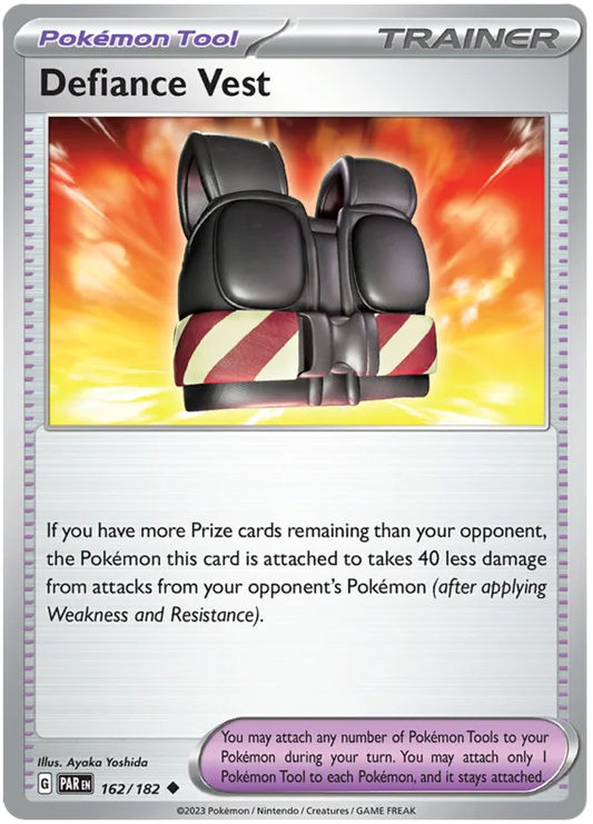 Pokemon - SV04 Paradox Rift - Defiance Vest - 162/182