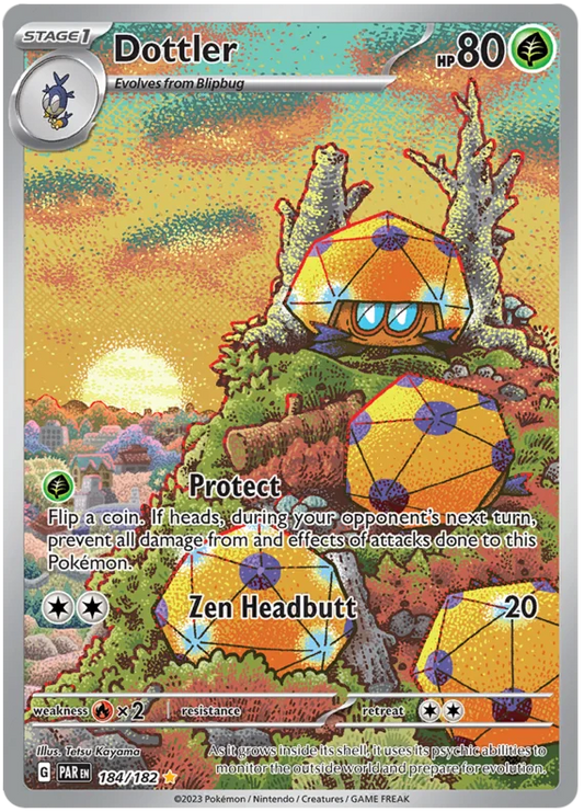 Pokemon - SV04 Paradox Rift - Dottler - 184/182