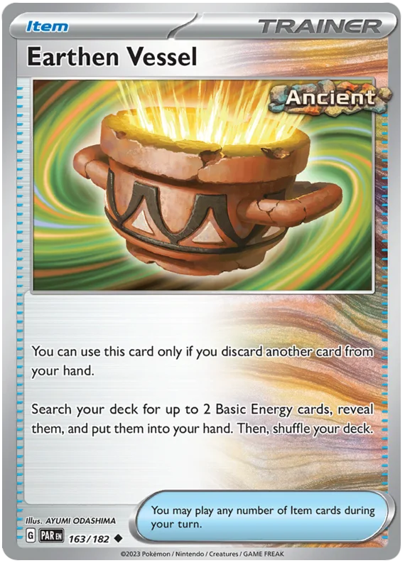 Pokemon - SV04 Paradox Rift - Earthen Vessel - 163/182