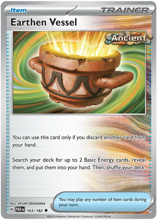 Pokemon - SV04 Paradox Rift - Earthen Vessel - 163/182