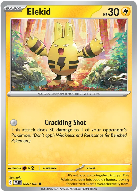 Pokemon - SV04 Paradox Rift - Elekid - 059/182