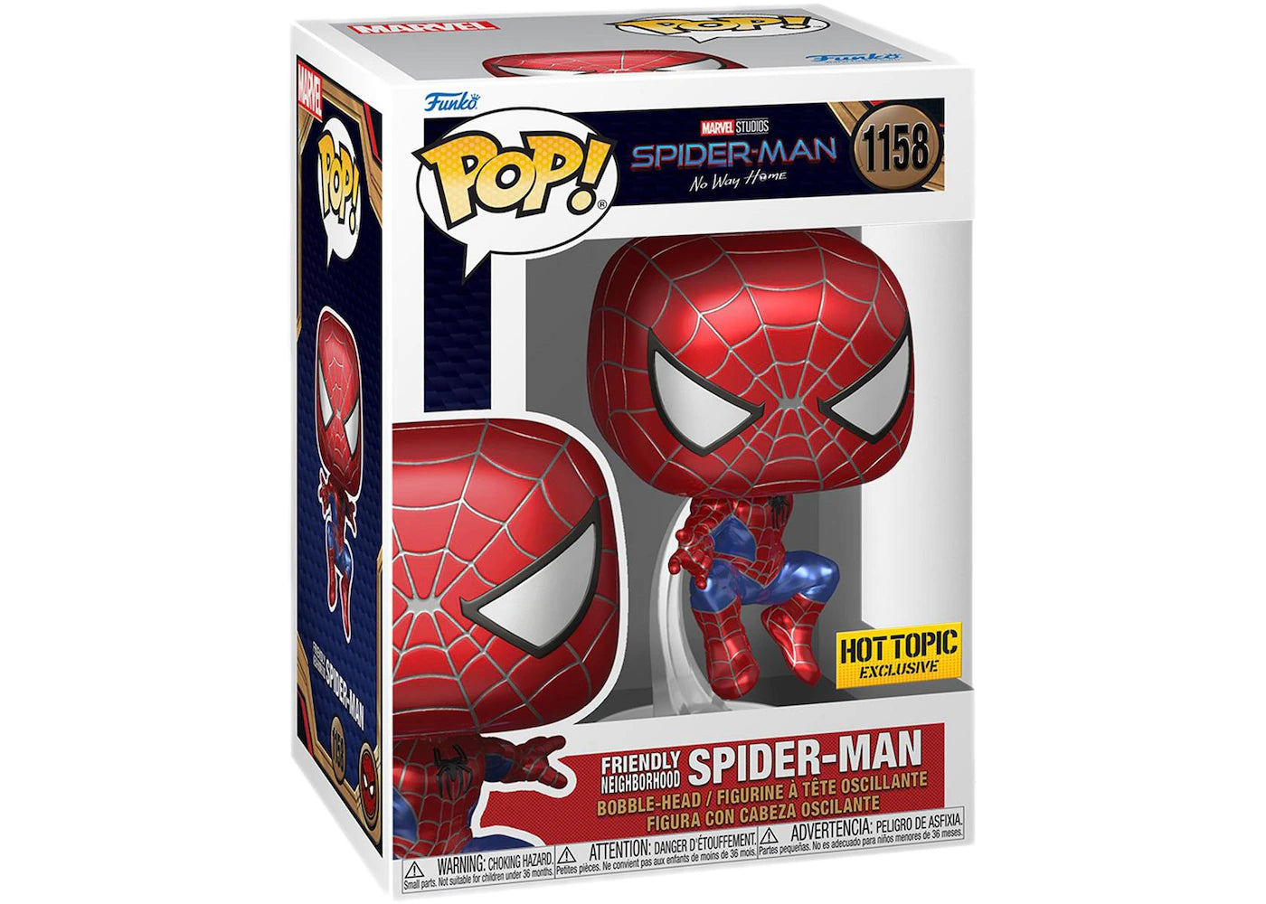 Friendly Neigborhood Spider-Man Funko Hot Topic 1158