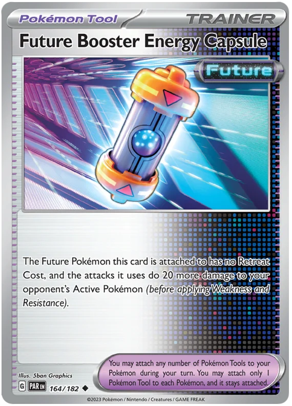 Pokemon - SV04 Paradox Rift - Future Booster Energy Capsule - 164/182