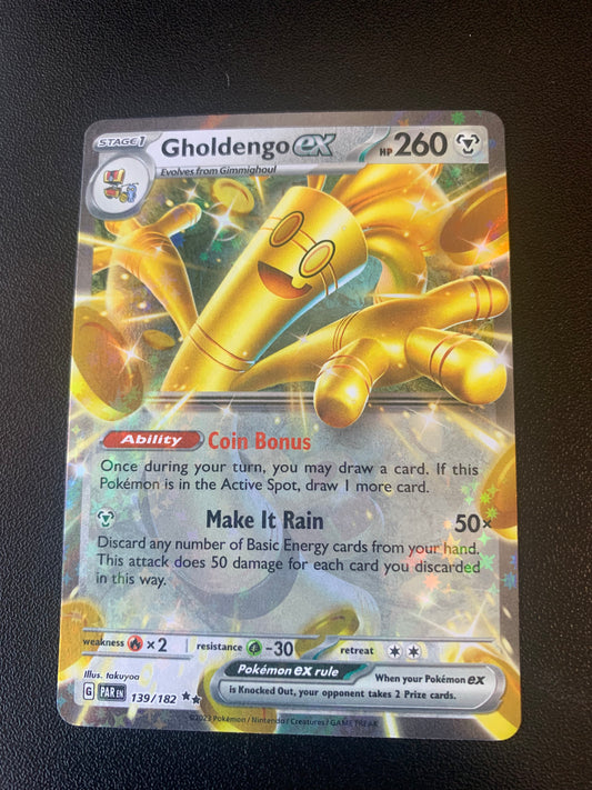 2023 Pokemon Gholdengo ex - Double Rare - #139