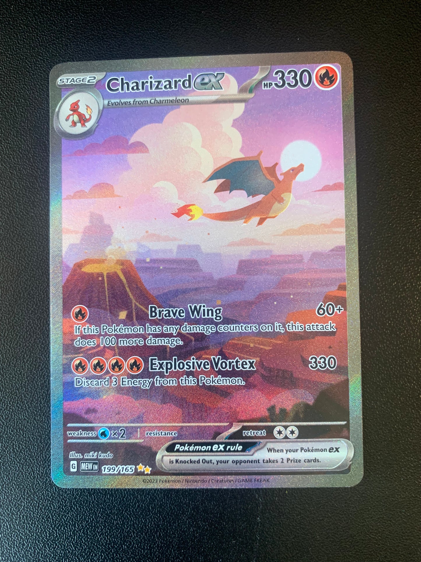 2023 Pokemon Charizard ex - Special Illustration Rare - #199