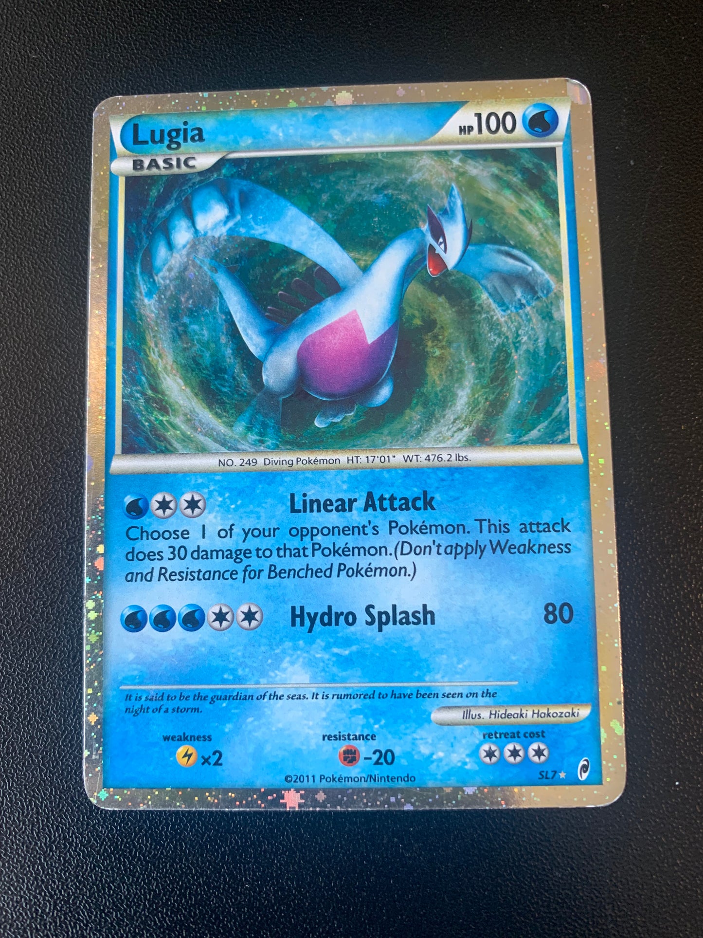 2011 Pokemon - Lugia - Shiny Holo - #SL7