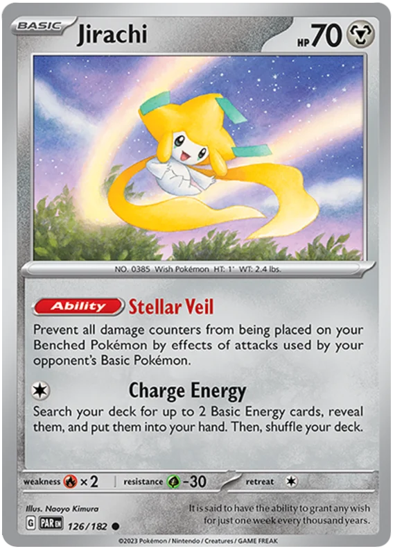 Pokemon - SV04 Paradox Rift - Jirachi - 126/182