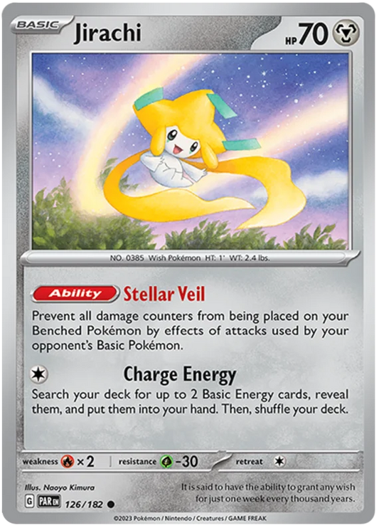 Pokemon - SV04 Paradox Rift - Jirachi - 126/182