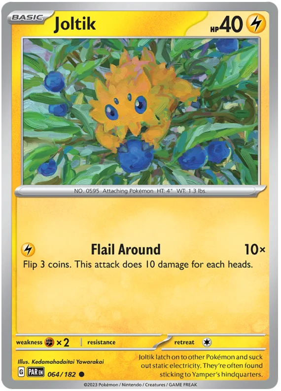 Pokemon - SV04 Paradox Rift - Joltik - 064/182