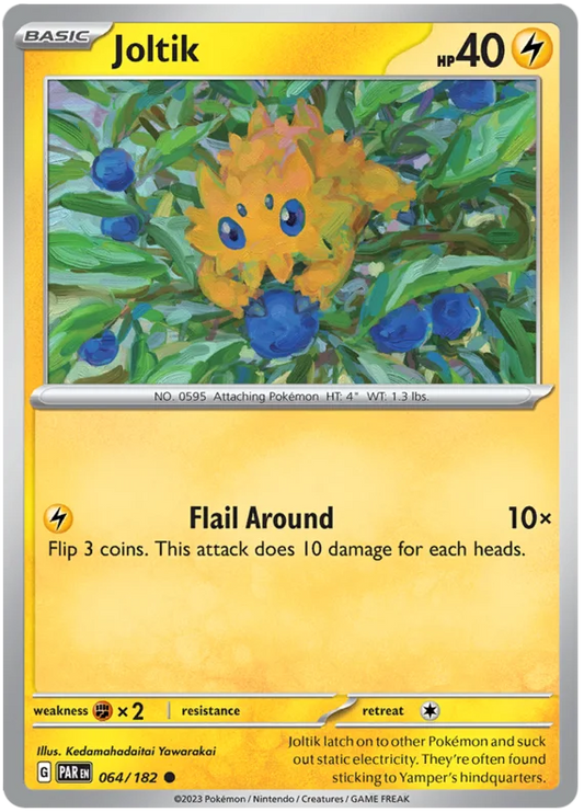 Pokemon - SV04 Paradox Rift - Joltik - 064/182