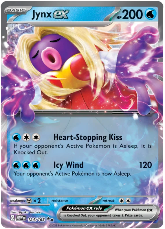 Pokemon - SV151 Scarlet & Violet 151 - Jynx ex - 124/165