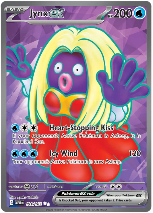 Pokemon - SV151 Scarlet & Violet 151 - Jynx ex - 191/165