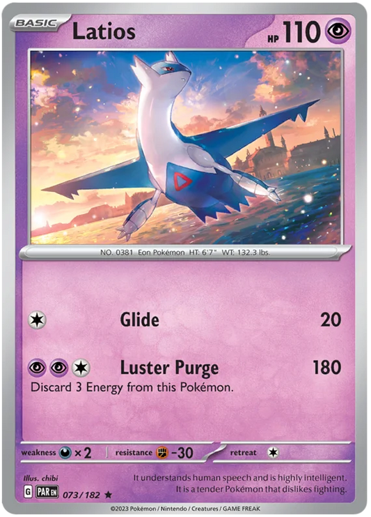 Pokemon - SV04 Paradox Rift - Latios - 073/182