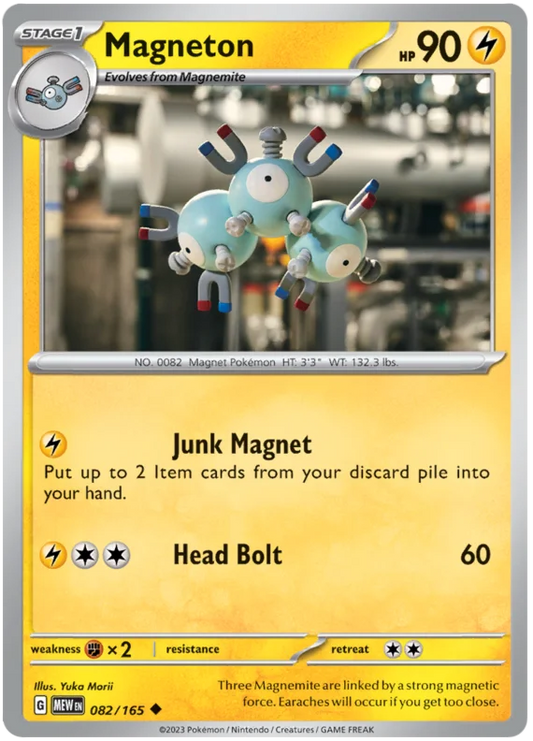 Pokemon - SV151 Scarlet & Violet 151 - Magneton - 082/165