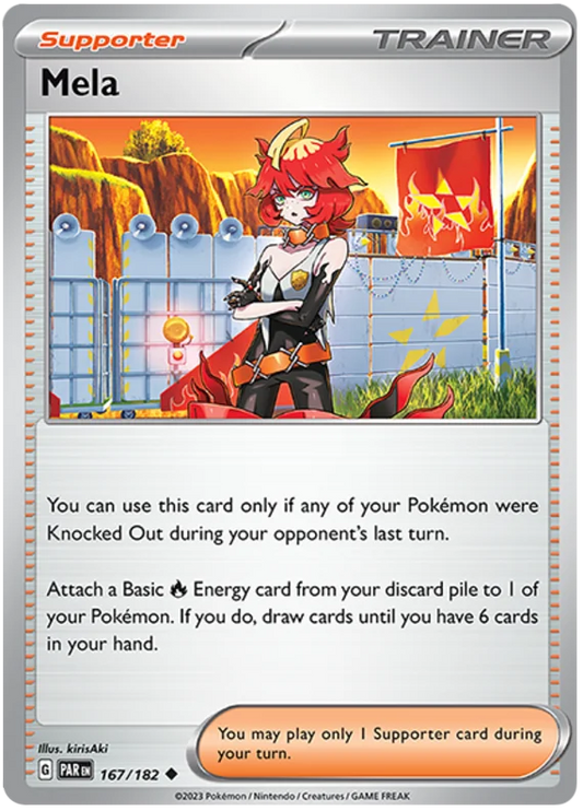 Pokemon - SV04 Paradox Rift - Mela - 167/182