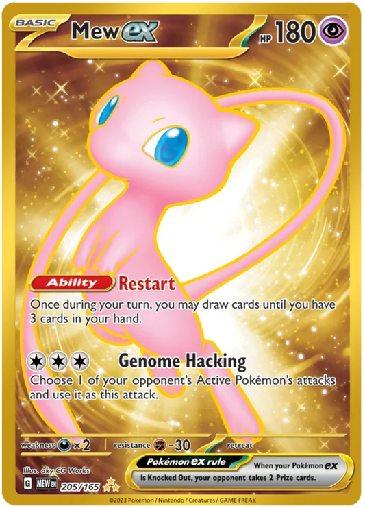 Pokemon - SV151 Scarlet & Violet 151 - Mew ex - 205/165