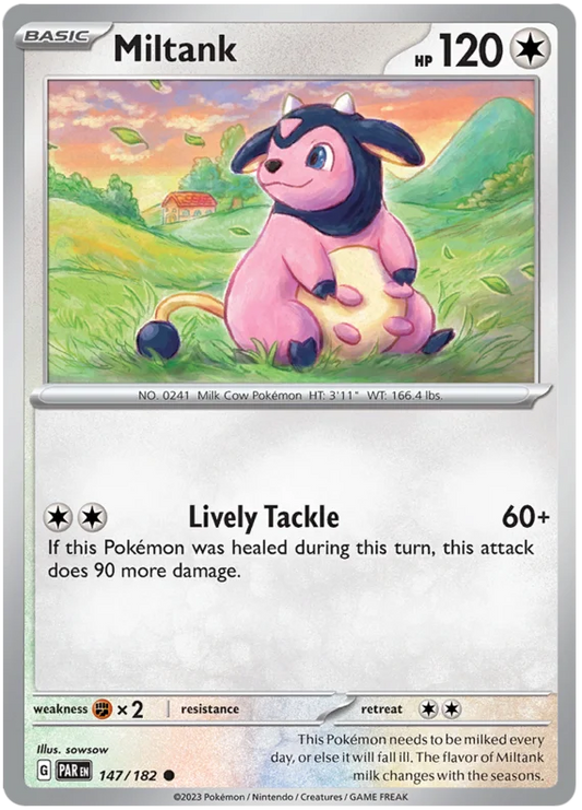 Pokemon - SV04 Paradox Rift - Miltank - 147/182