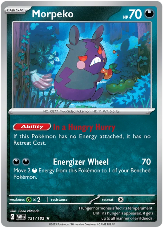 Pokemon - SV04 Paradox Rift - Morpeko - 121/182